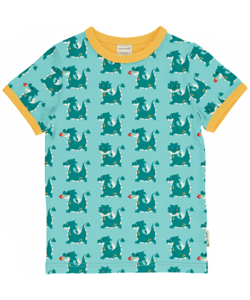 Maxomorra T-Shirt Kurzarm Tales Dragon Drache