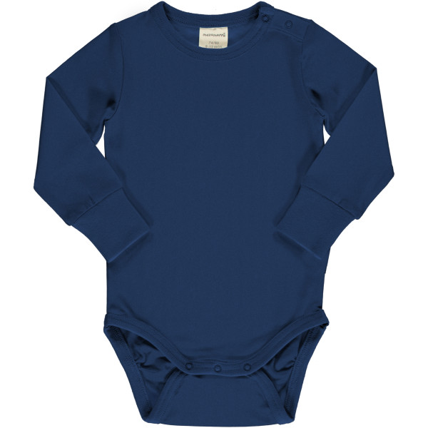 Maxomorra Body Langarm Navy