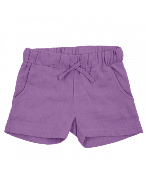 Maxomorra Shorts Musselin lila Purple