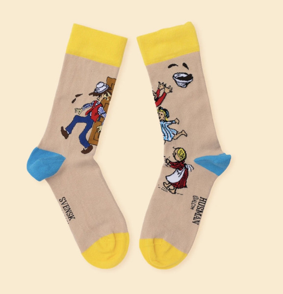 Socken Erwachsene Michel aus Lönneberga mit dem Paltteig