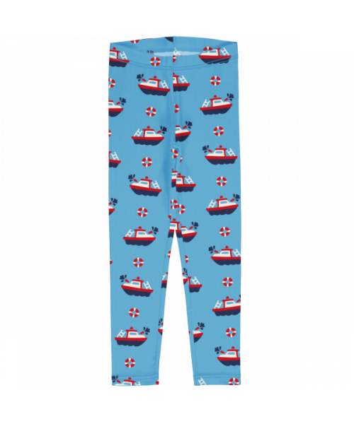 Maxomorra Leggings Fireboat