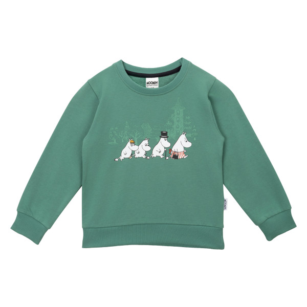 Pullover Mumin Hikers Green