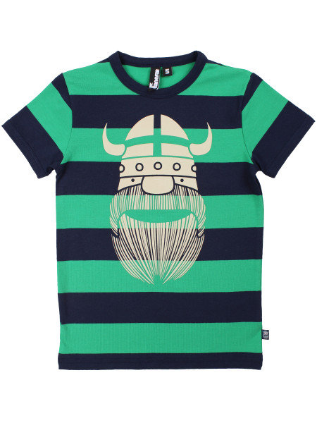 Danefae T-Shirt Danerainbowringer Dark Navy Green