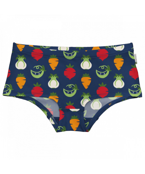 Maxomorra Damen Panties Unterhose buntes Gemüse Vegetables
