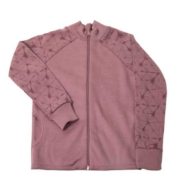 Joha Strickjacke Wolle rosa