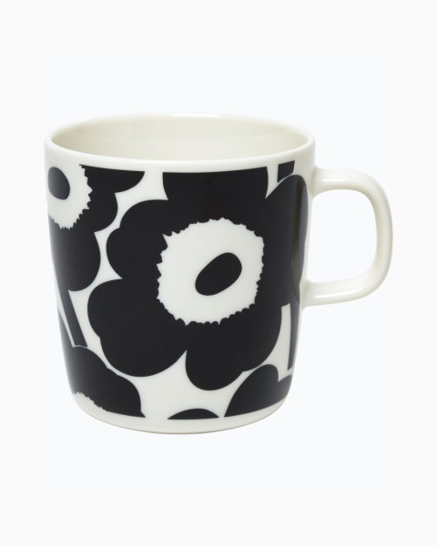 Marimekko Tasse Unikko gross schwarz