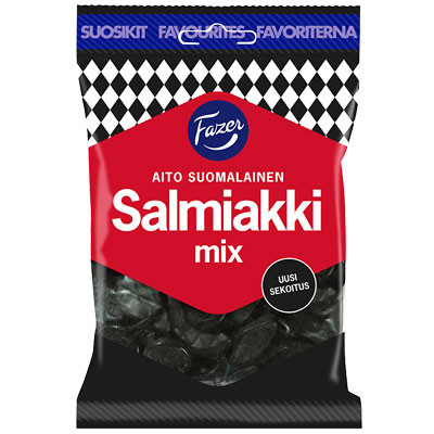 Jättegott Fazer Salmiakki 180 Gramm