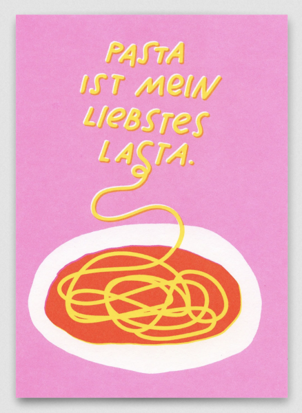 Postkarte Lasta Pasta - Deli Cards