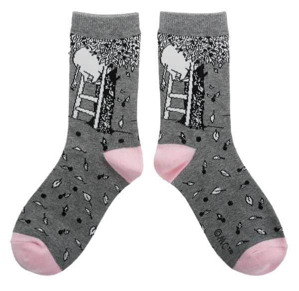 Socken 'Muminpapa im Baum'