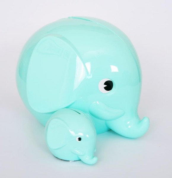 Sparbüchse Elefant klein - mehrere Farben