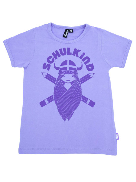 T-Shirt 'Schulkind lila' - Danefae