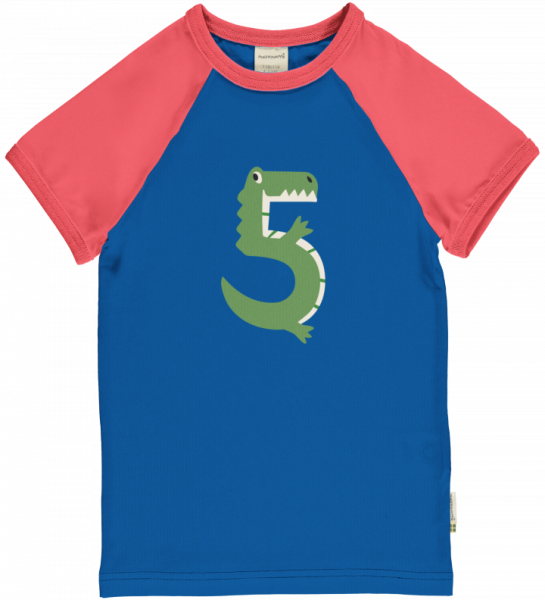 T-Shirt Geburtstag 5 Krokodil - Maxomorra