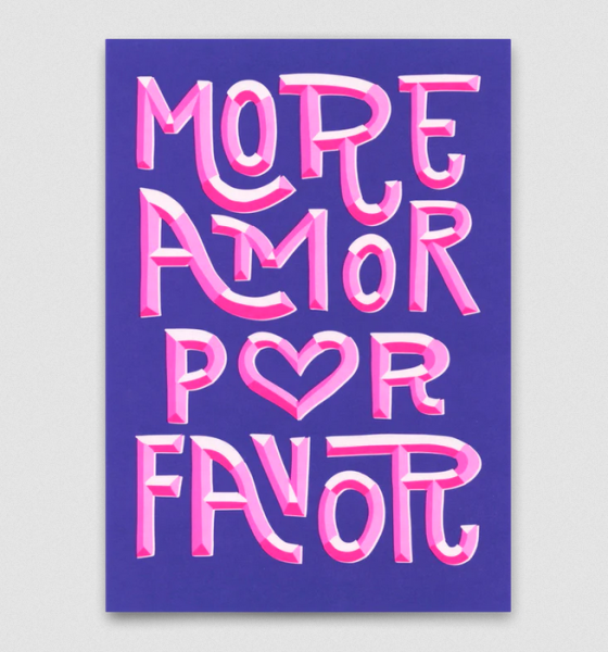 Postkarte 'More Amor' - Deli Cards