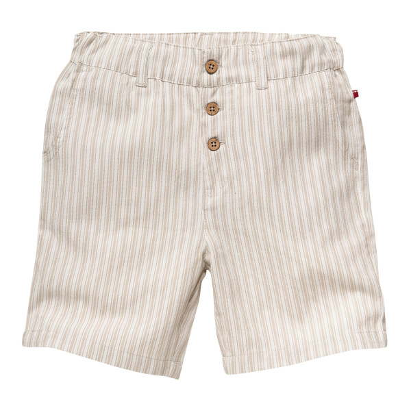 People Wear Organic Shorts beige weiß gestreift