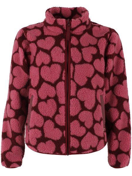 Fleecejacke Danelabrador Dark Cherry HEARTTHROB