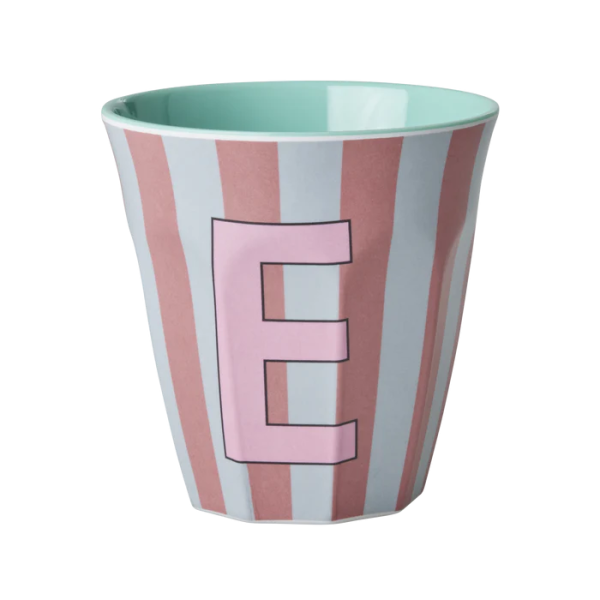 Rice Melaminbecher E gestreift