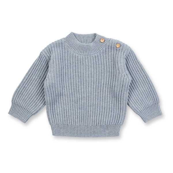 Sense Organics Baby Pullover Strick grau