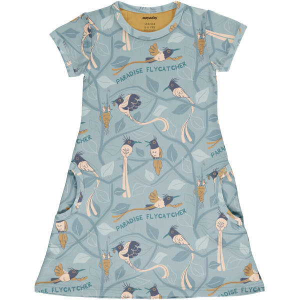 Meyadey Kurzarm Kleid Fantastic Flycatcher