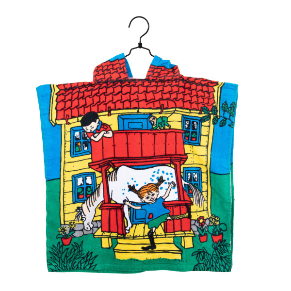 Martinex Pippi Langstrumpf Poncho Handtuch