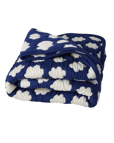 Babydecke Wolken Steppdecke