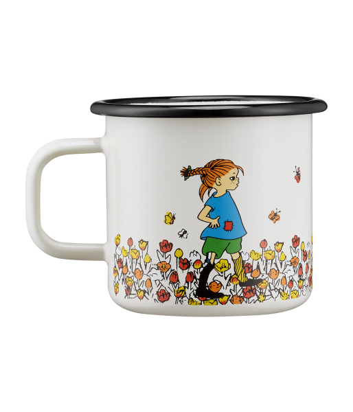 Emailletasse 'Be more Pippi' 370ml