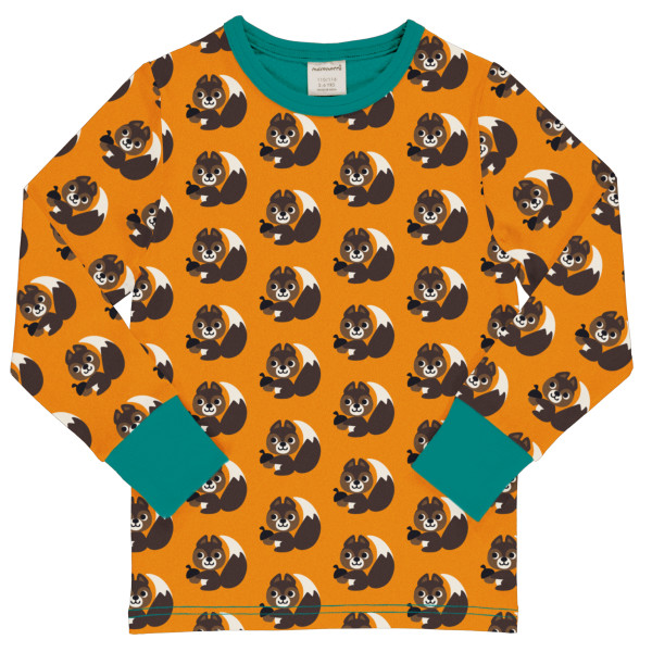 Maxomorra Langarmshirt Squirrel