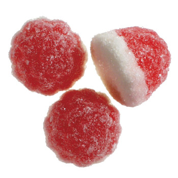 Jättegott Grahns Fruchtgummi-Schaum-Beeren mit Erdbeer- und Vanillegeschmack