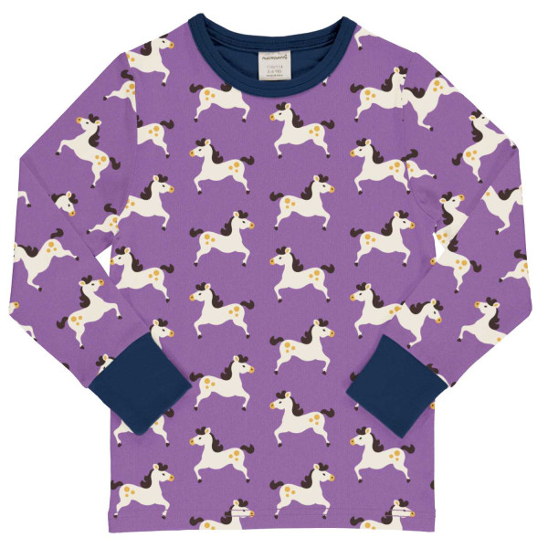 Maxomorra Langarmshirt Horse Pferd