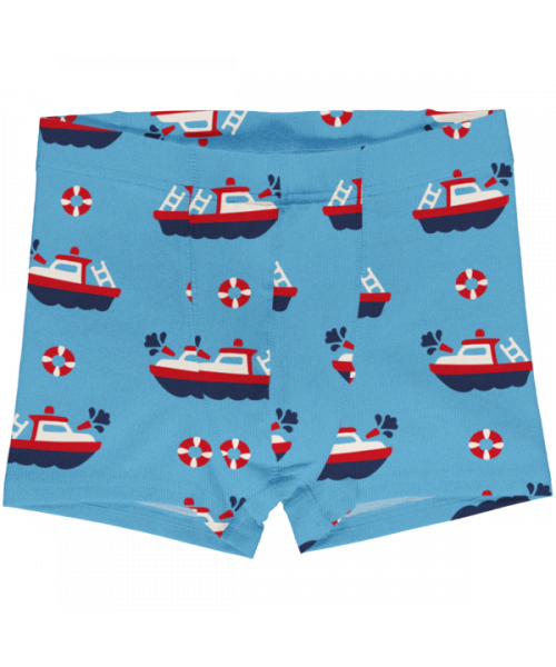 Maxomorra Boxer Shorts Fireboat