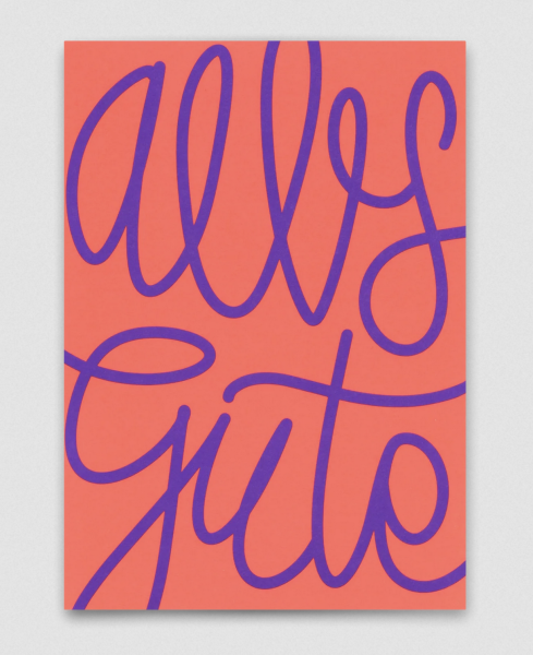 Postkarte Alles Gute Swing