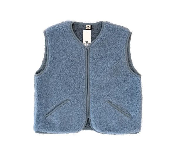 Wollweste Adult Ice Blue