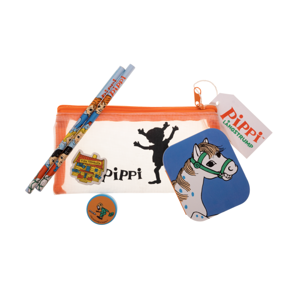 Etui 'Pippi Langstrumpf' befüllt