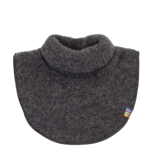 Schalkragen Wollfleece Grau