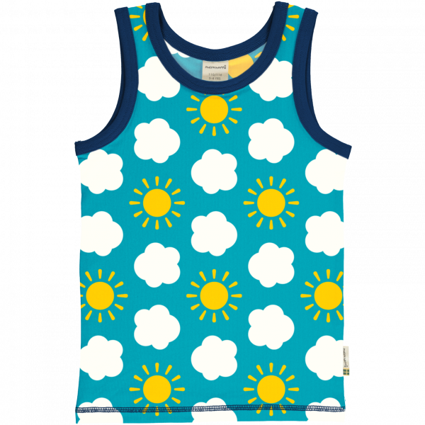 Maxomorra Tanktop Classic Sky