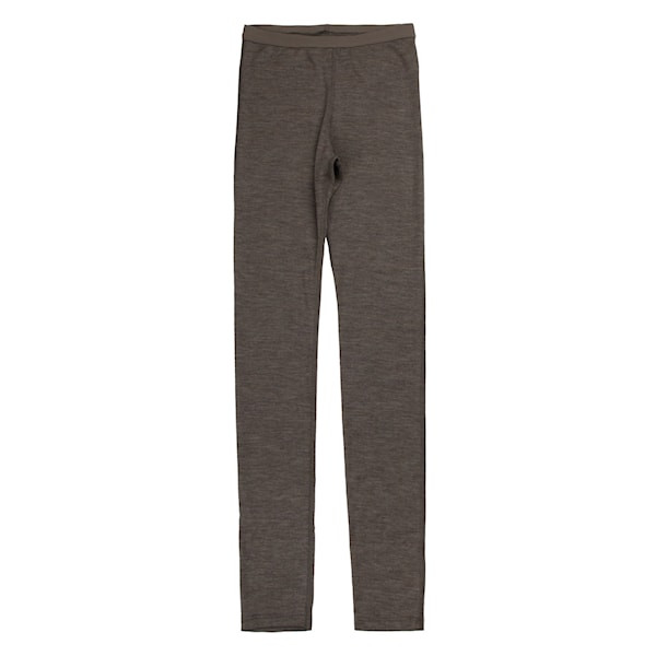 Leggings Wolle/Seide 'braun melange'