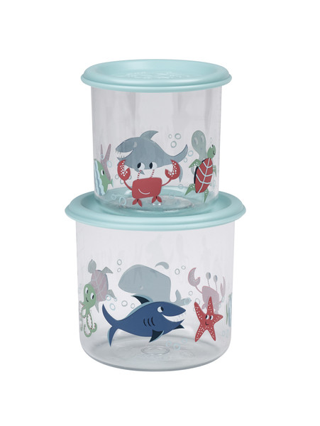Sugarbooger Snack Box Large 2 Stück Ocean