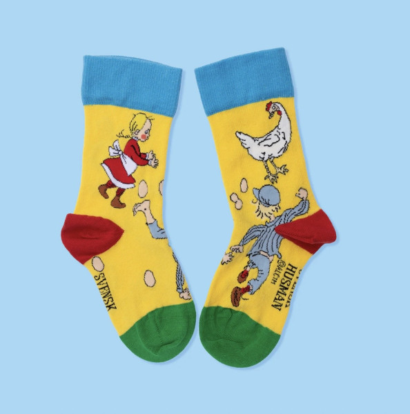 Socken Kids Michel aus Lönneberga - auf Eiersuche