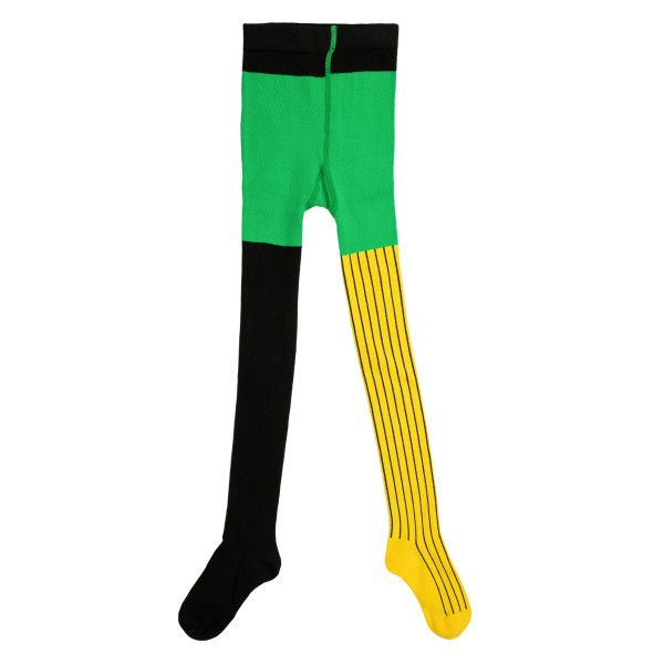 Strumpfhose Pippi Langstrumpf Gelb/Schwarz