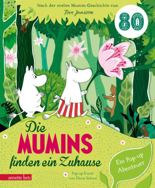 Pop-Up Buch - 'Die Mumins finden ein Zuhause'