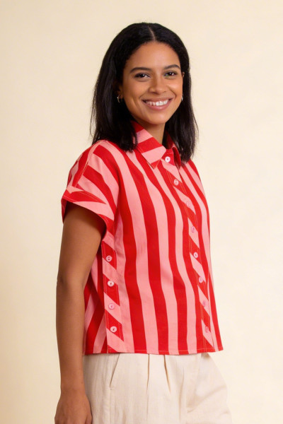 Bluse Sheena Block Stripes