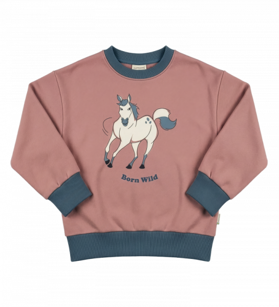 Pullover Horse Born Wild - Maxomorra