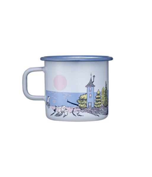 Emaille Tasse Mumin Sunset 550 ml