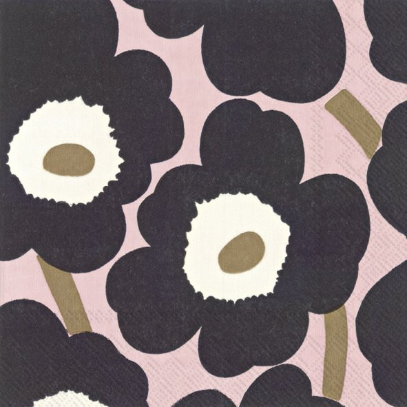 Marimekko Servietten Unikko rose