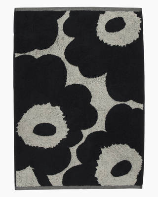 Marimekko Handtuch Unikko Handtuch black sand klein