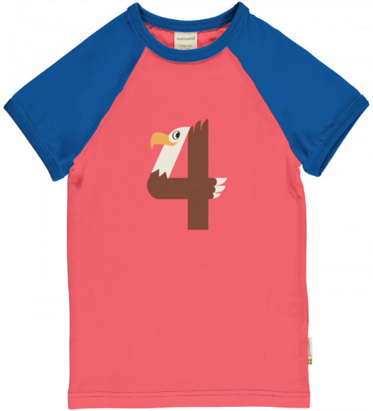 T-Shirt Geburtstag 4 Adler - Maxomorra