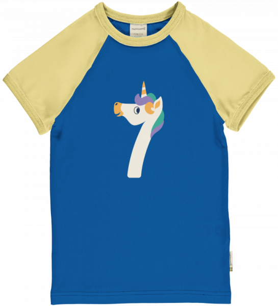 T-Shirt Geburtstag 7 Einhorn - Maxomorra
