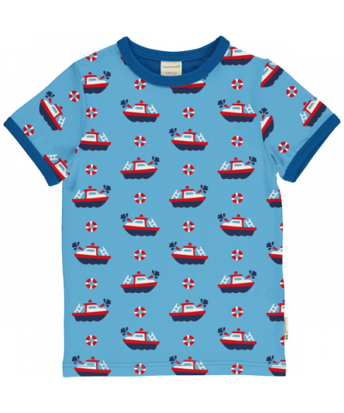 Maxomorra T-Shirt Kurzarm Fireboat