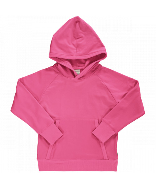 Maxomorra Hoodie azalea pink