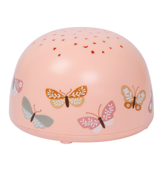 A Little Lovely Company Projektorlampe Schmetterlinge