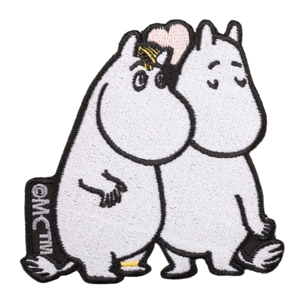 Mumin Bügelpatches Snorkfräulein & Mumintroll